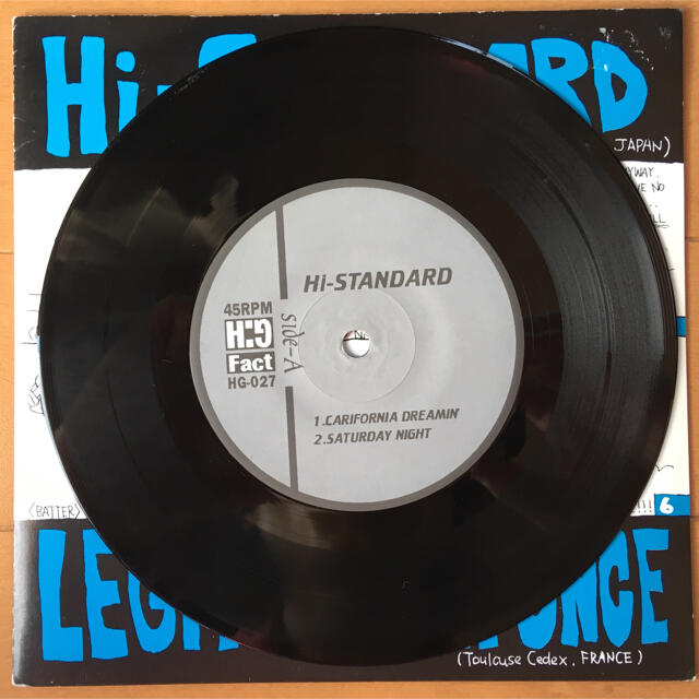 Hi- STANDARD / LEGITIME DEFONCE 7inch 2