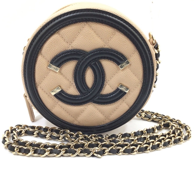 シャネル CHANEL ＣＣフィグリーショルダー ショルダーバッグ レ