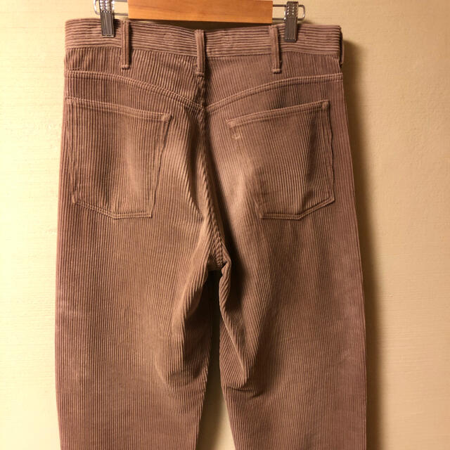 AURALEE  19aw washed corduroy 5p pants