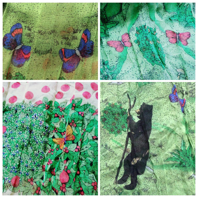 TSUMORI CHISATO(ツモリチサト)の🌳🐻🍄名作 くまの森🍄🐻🌳 レディースのスカート(ひざ丈スカート)の商品写真