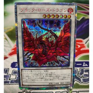 ユウギオウ(遊戯王)の【遊戯王】最安値　ブラックローズドラゴン　20th 美品(シングルカード)