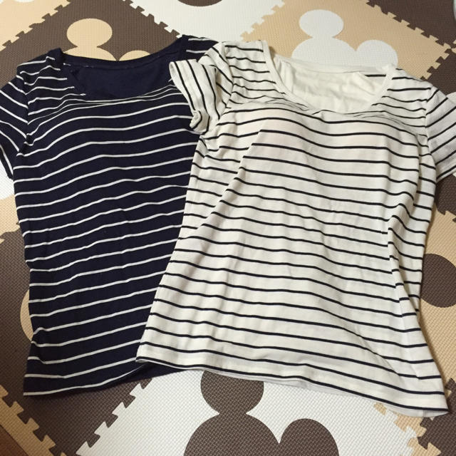 GU - GU＊カップ付Tシャツ2枚セットの通販 by Rin ꒰ 断捨離のため子供服格安♡ ꒱｜ジーユーならラクマ