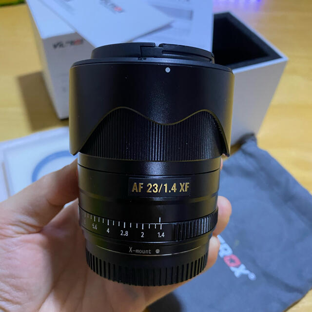 Viltrox AF 23mm f1.4 STM ED IF Xマウントオマケ付