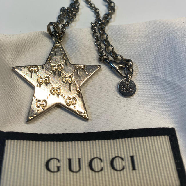 Gucci(グッチ)の紅葉さん用　GUCCI ネックレス　スター メンズのアクセサリー(ネックレス)の商品写真