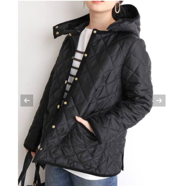 SLOBE IENA(スローブイエナ)のTRADITIONAL WEATHERWEAR ARKLEY  フードブルゾン レディースのジャケット/アウター(ブルゾン)の商品写真