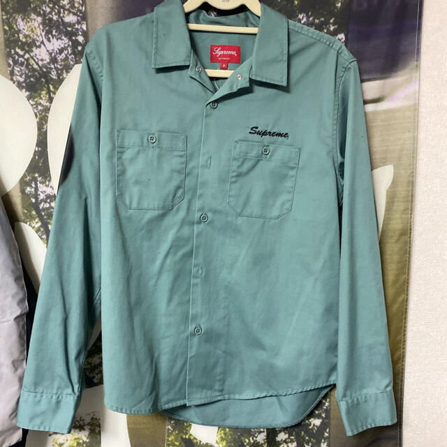 supreme Roses corduroy shirts タグ付き