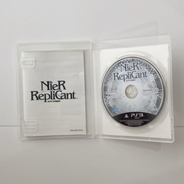 SQUARE ENIX(スクウェアエニックス)のNieR Replicant（ニーア レプリカント） PS3 エンタメ/ホビーのゲームソフト/ゲーム機本体(家庭用ゲームソフト)の商品写真