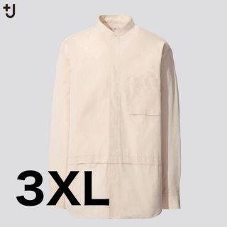 ユニクロ(UNIQLO)の【限定価格】ジルサンダー＋J スーピマコットン オーバーサイズシャツ （長袖）(シャツ)