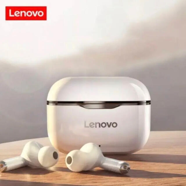 Lenovo(レノボ)のLenovo LP1 ワイヤレスイヤホン　Bluetooth スマホ/家電/カメラのオーディオ機器(ヘッドフォン/イヤフォン)の商品写真