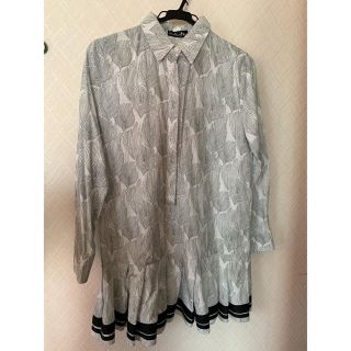 ナルシス(Narcissus)の最終セール★限定★【cheap!!by vaNite】柄シャツワンピース (ミニワンピース)