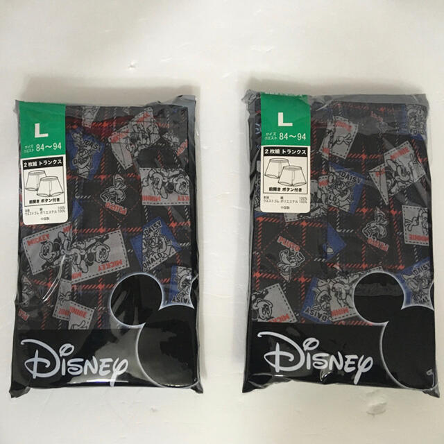 Disney(ディズニー)のメンズ　ディズニートランクス　Lサイズ メンズのアンダーウェア(トランクス)の商品写真