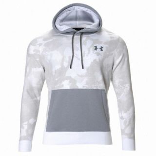 アンダーアーマー(UNDER ARMOUR)のUNDER ARMOUR UAライバルコットンパターンプルオーバーフーディー(パーカー)