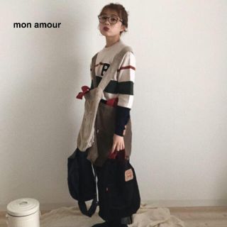 カスタネ(Kastane)のmon amour コーデュロイbag  beige(ショルダーバッグ)