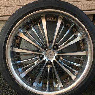 レイズブラックフリートV350 19インチアルミホイール二本の通販 by 秀