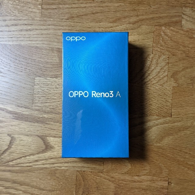 【新品・未開封】OPPO Reno3 A ブラック　SIMフリースマホ/家電/カメラ