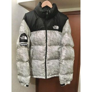 シュプリーム(Supreme)のXL supreme north paper nuptse jacket(ダウンジャケット)