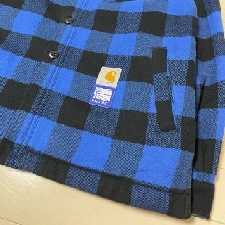 carhartt wip チェックボアジャケット　サイズL 美品