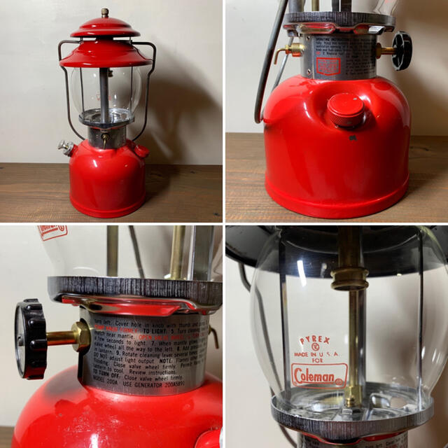 Coleman200A 1979年5月 ホワイトボーダー 美品!整備済み Coleman200A 1979年5月 ホワイトボーダー 美品!整備済み