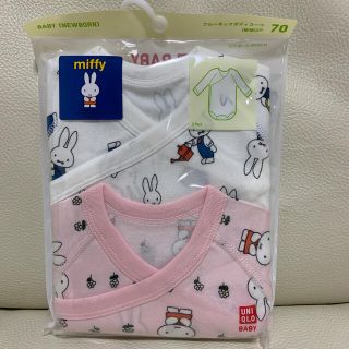 ユニクロ(UNIQLO)のユニクロ　ボディスーツ　2P(肌着/下着)