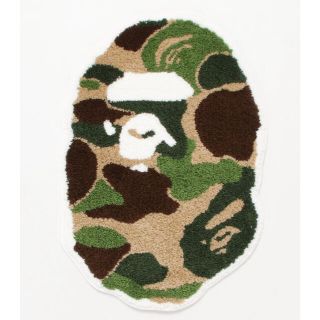 A BATHING APE - エイプ APE ABC CAMO HEAD RUG MAT M bape