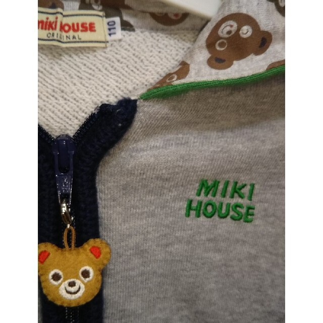 mikihouse(ミキハウス)のゆか様専用 ミキハウス アウター プッチーくん 110 キッズ/ベビー/マタニティのキッズ服男の子用(90cm~)(ジャケット/上着)の商品写真