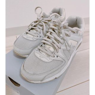 ナイキ(NIKE)のAIR MAX ホワイトxグレー(スニーカー)