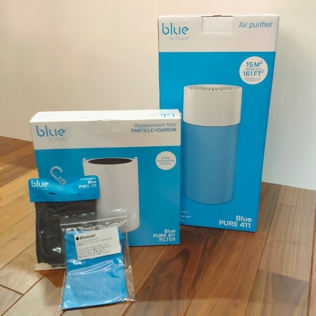 新品未使用 ブルーエア Blue Pure 411 空気清浄機 フィルターセット ...