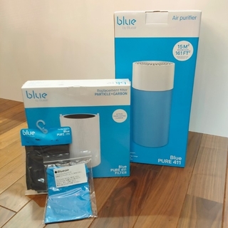 新品未使用 ブルーエア Blue Pure 411 空気清浄機 フィルターセット(空気清浄器)