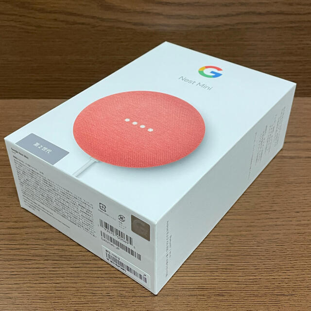 Google(グーグル)の送料込☆Google ネスト ミニ☆未使用☆ピンク☆スピーカー☆外出自粛 スマホ/家電/カメラのオーディオ機器(スピーカー)の商品写真