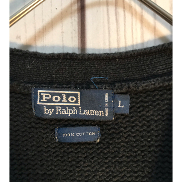 POLO RALPH LAUREN(ポロラルフローレン)のラルフローレン　カーディガン　緑ポニー メンズのトップス(ニット/セーター)の商品写真