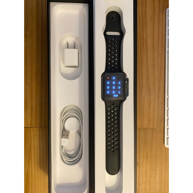 Apple Watch series 3 Nike 42mm グレー