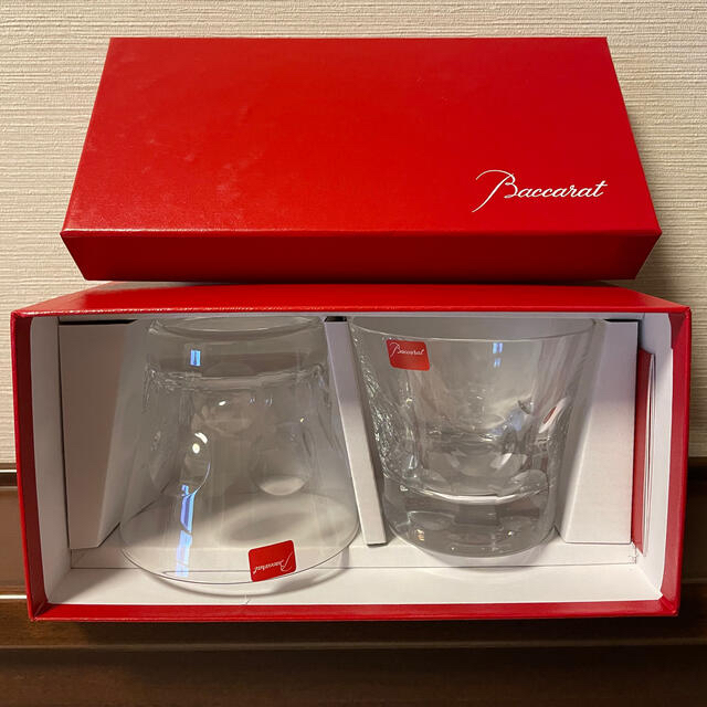 Baccarat(バカラ)のzou様専用　最終値下げ！バカラ　ペアグラス インテリア/住まい/日用品のキッチン/食器(グラス/カップ)の商品写真