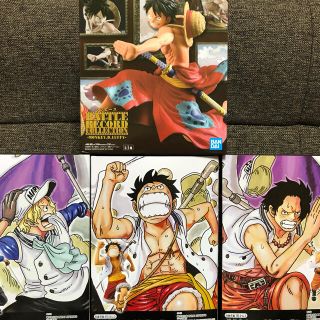 ONE PIECE夢の一枚フィギュア、ルフィ・エース・サボ　　ワノ国ルフィ(キャラクターグッズ)