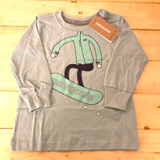 パタゴニア(patagonia)のパタゴニア　Baby L/s graphic organict-shirt(Tシャツ/カットソー)