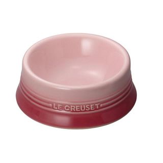 ルクルーゼ(LE CREUSET)のル・クルーゼ　ペット用ボウル　SS  ナチュラルピンク(犬)