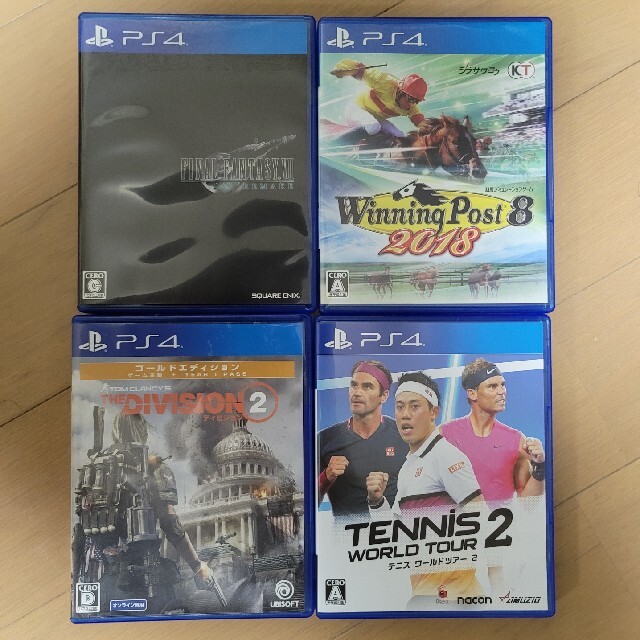 PS4ゲームソフト4本セット 【お買い得価格】