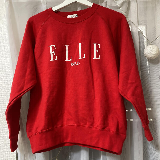 ELLE(エル)のELLE トレーナー レディースのトップス(トレーナー/スウェット)の商品写真