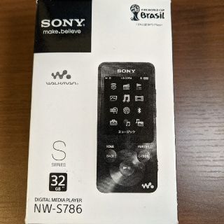 ソニー(SONY)のSONYウォークマン NW-S786 32GB 白(ポータブルプレーヤー)