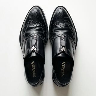 プラダ(PRADA)の名作 PRADA 13aw センタージップ シャークソール シューズ(ドレス/ビジネス)