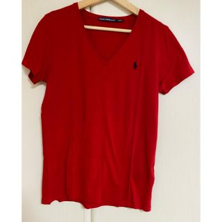 ポロラルフローレン(POLO RALPH LAUREN)のラルフローレン　VネックTシャツ(Tシャツ(半袖/袖なし))