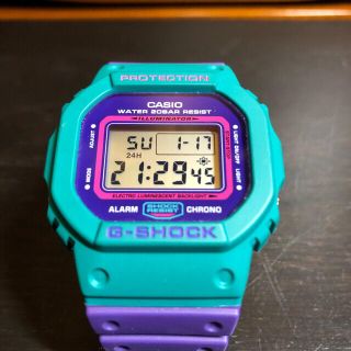 ジーショック(G-SHOCK)の【美品】G-SHOCK DW-5600TB-6JF(腕時計(デジタル))