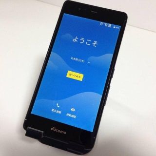 フジツウ(富士通)のarrows Be F-05J  [Black]simフリー解除済(スマートフォン本体)