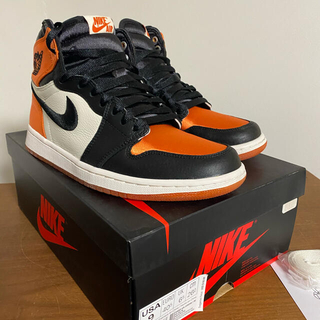 nike  air jordan1 w9 26cm サテン スニーカー 新品