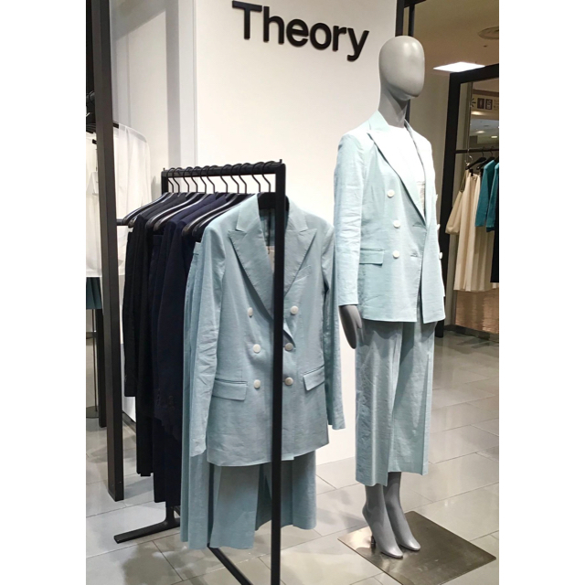 Theory 20ss リネンダブルジャケット