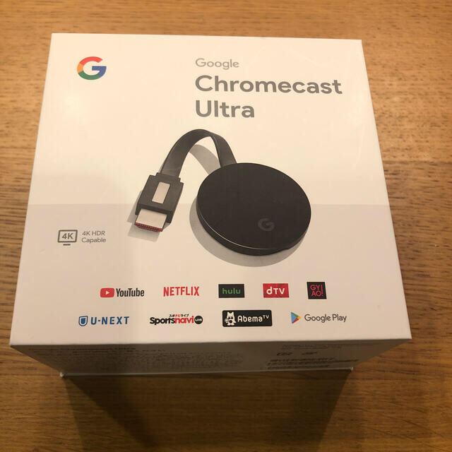 GOOGLE CHROMECAST ULTRA グーグルクローム