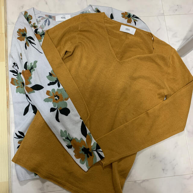 AZUL by moussy(アズールバイマウジー)の専用 レディースのトップス(ニット/セーター)の商品写真