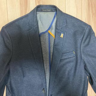 ザラ(ZARA)のZARA デニムライクテーラードジャケット(テーラードジャケット)