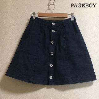 ページボーイ(PAGEBOY)のページボーイ　デニムスカート(ひざ丈スカート)