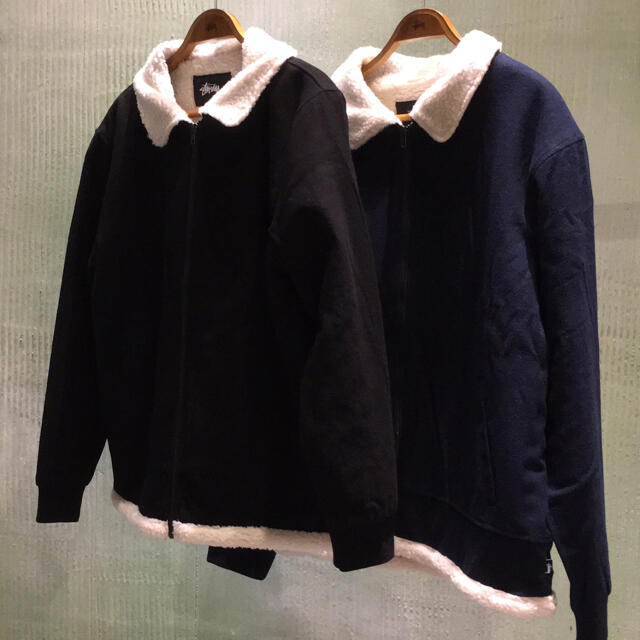 STUSSY Wool B-10 Jacket ボア　ジャケット