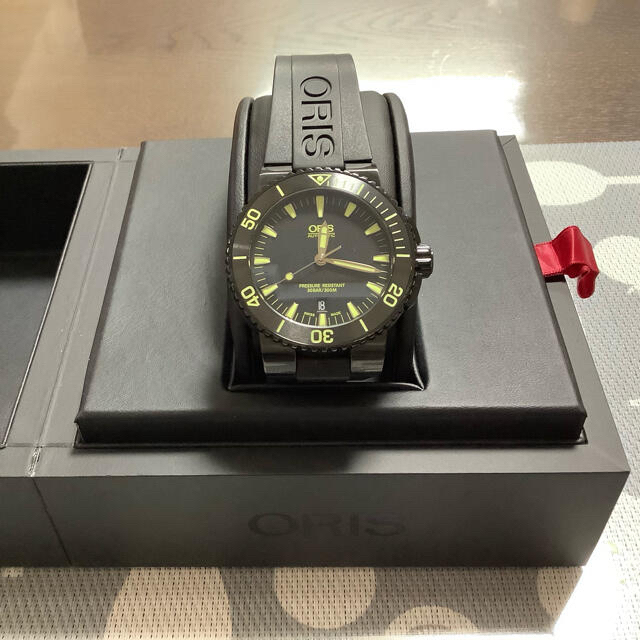 ORIS(オリス)のオリス　アクイス　733 7653 4722  美品　希少モデル メンズの時計(腕時計(アナログ))の商品写真